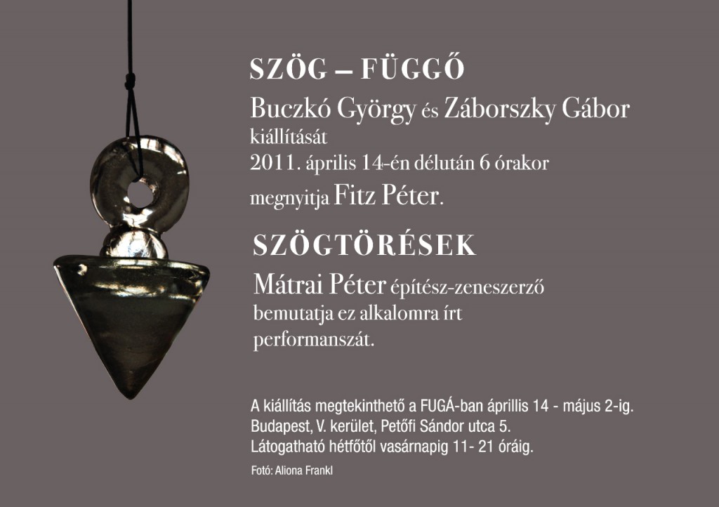 Buczkó-Záborszky Meghívó