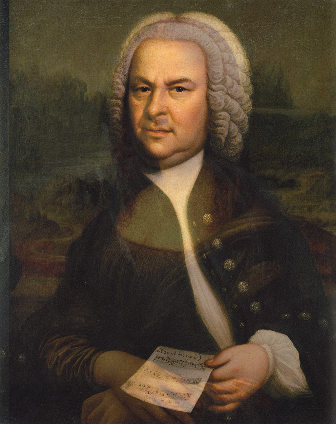 Johann Sebastian Bach; painting by Elias Gottlob Haussmann, 1746