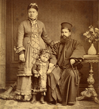 4-Szathmári Pap Károly _Ortodox popa családja 1873 (Molnár Attila gyűjteménye) web