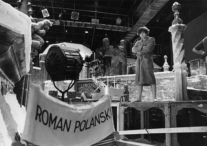 Roman Polanski on the set of The Fearless Vampire Killers